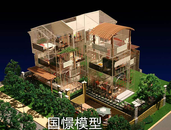 贞丰县建筑模型